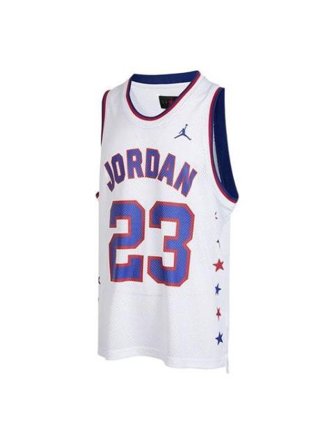 Air Jordan Basketball Training Sports Vest White DJ0251-100