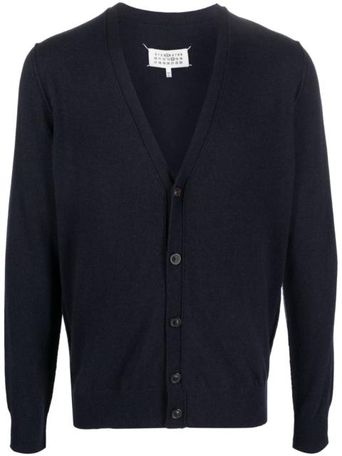 V-neck cashmere cardigan