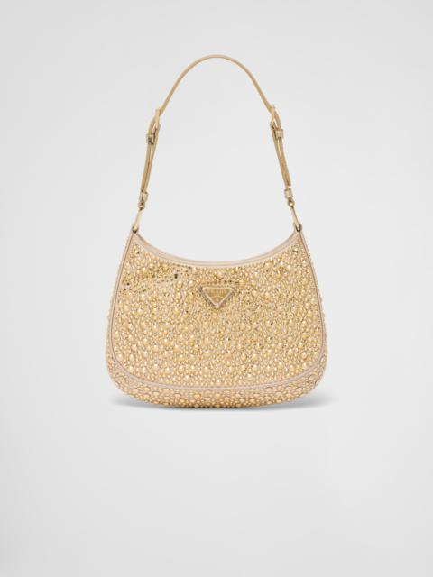 Prada Cleo satin bag with crystals