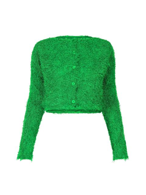 SHIFTED FUZZY PLEATS