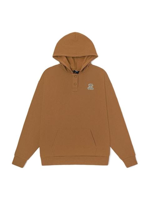 (WMNS) Vans Logo Hoodie 'Tan' VN000437Y5N