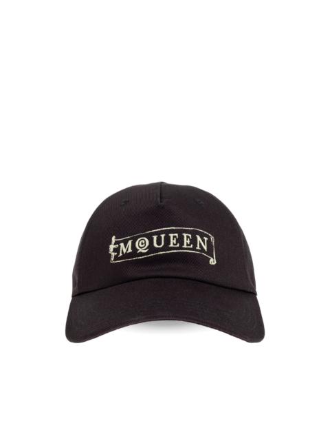 embroidered-logo baseball cap