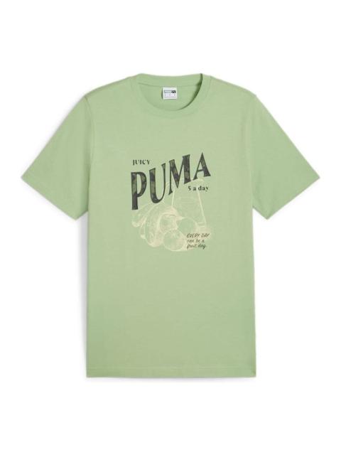 PUMA Fruits Graphic T-shirt 'Light Green' 629404-89