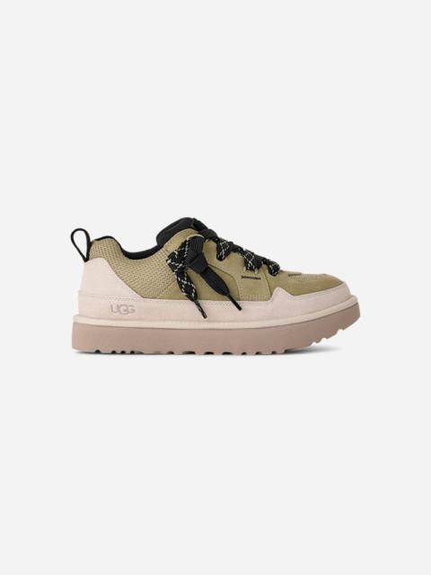 ® Men's Lo Lowmel Suede/Recycled Materials/Textile Shoes in Muted Brass/Putty