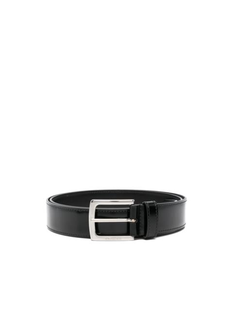 buckle leather belt