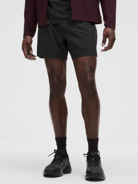 Mile Maker Run Crew Ripstop Lined Short 6"