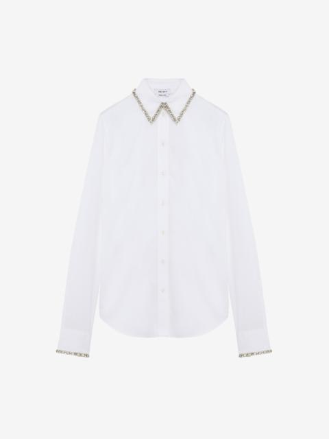 Crystal Embroidery Shirt