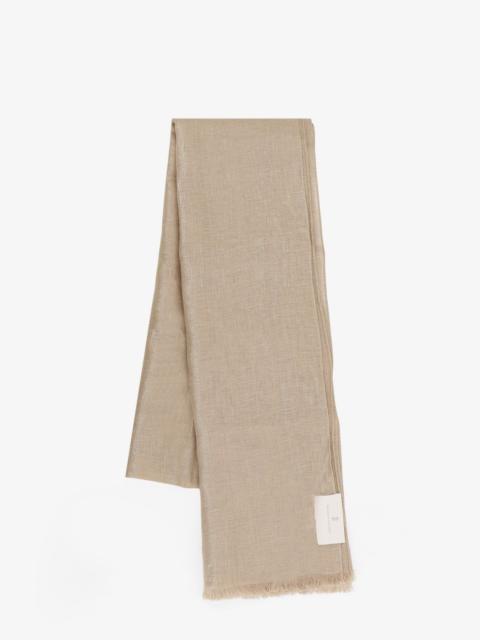 Linen Lurex Scarf