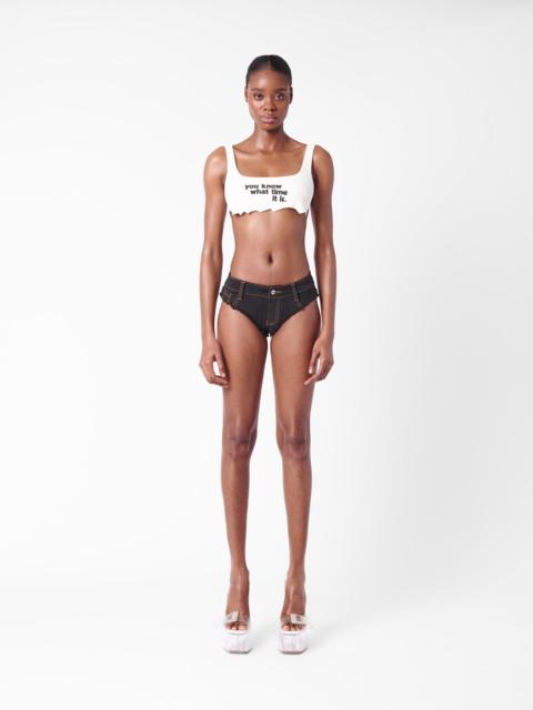 OAKLEY DENIM HOTPANTS BLACK