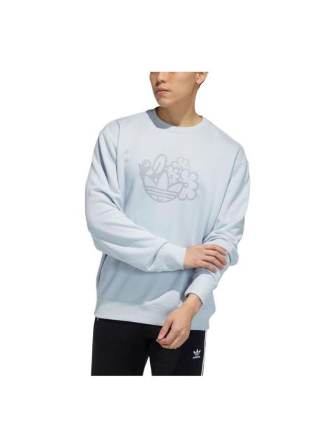 adidas Crew Sweats Hellow 'Blue' HB6866