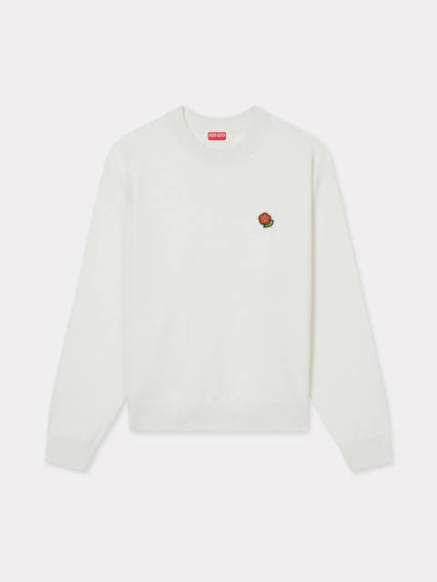 'KENZO Pop' embroidered jumper in merino wool