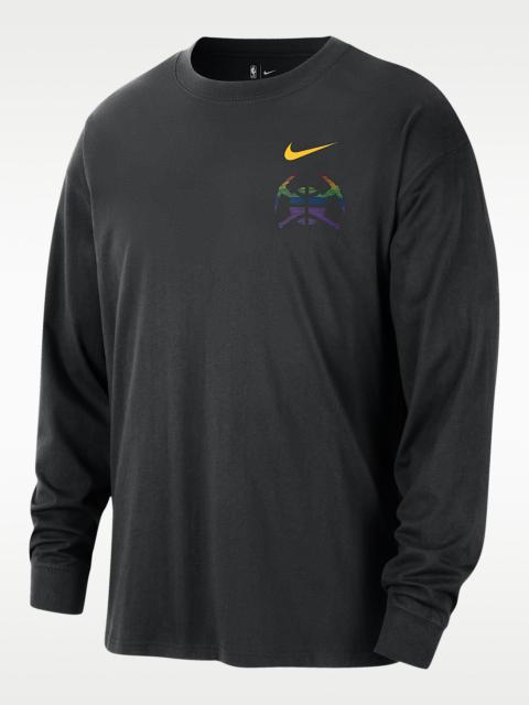 Denver Nuggets Essential City Edition Men's Nike NBA Long-Sleeve T-Shirt