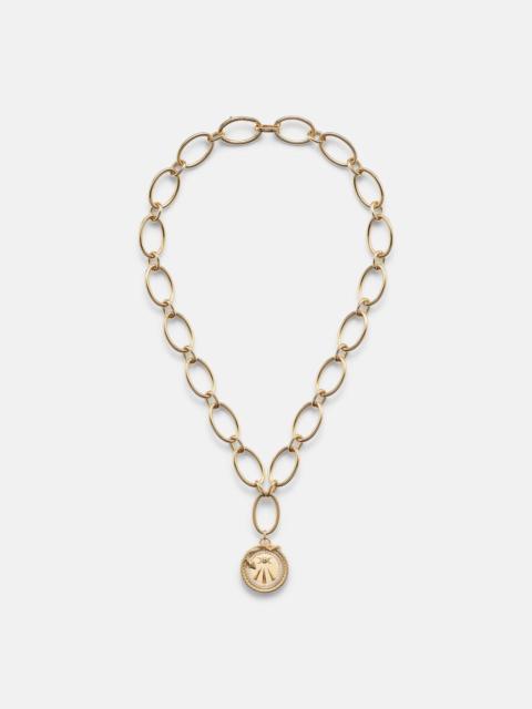 Wholeness 18kt gold necklace with diamonds