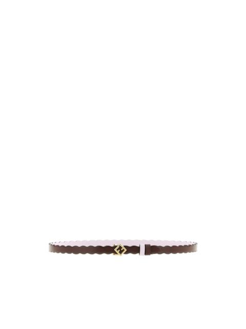 FF Diamonds reversible leather belt