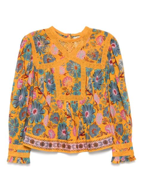 Mica short-sleeved top