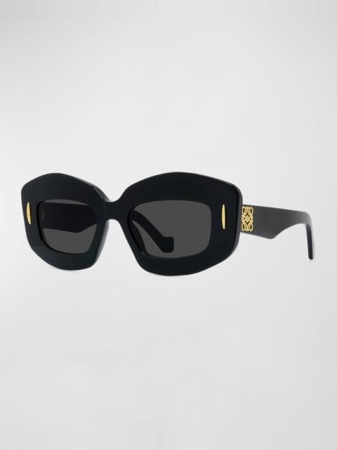 Men & apos;s Anagram Acetate-Nylon Rectangle Sunglasses