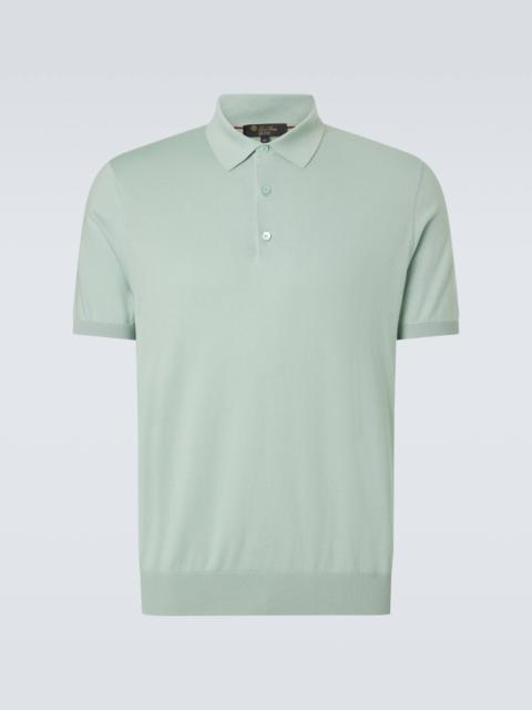 Cotton polo shirt
