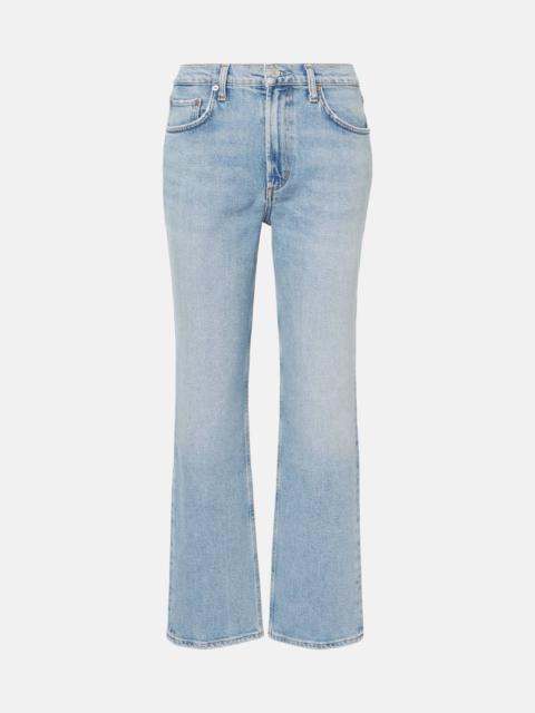 Valen mid-rise straight jeans