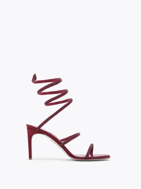 CLEO BURGUNDY SANDAL 80