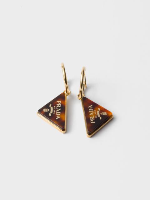 Plexiglass earrings