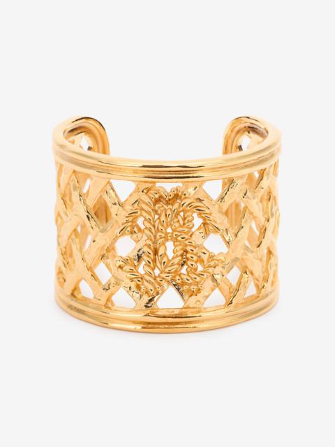 RC Monogram Cuff Bracelet