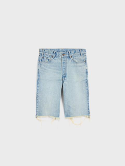 BERMUDAS IN COTTON DENIM