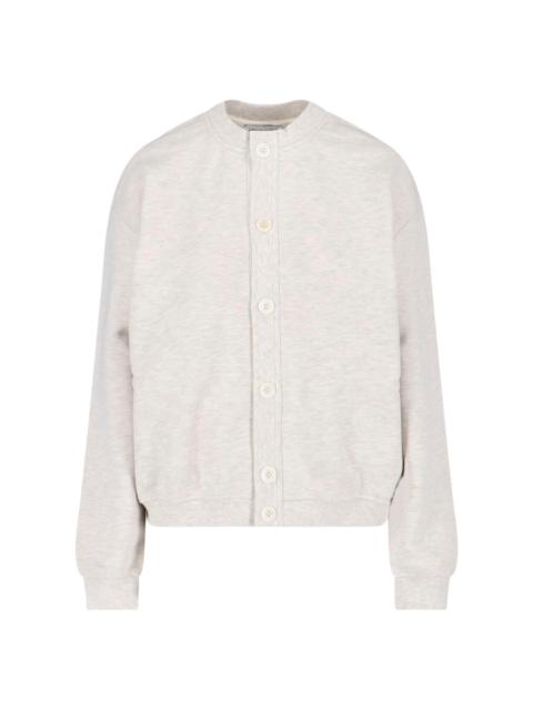 BUTTON SWEATSHIRT