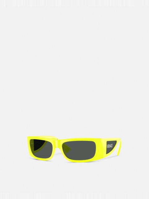 Lens Logo Sunglasses