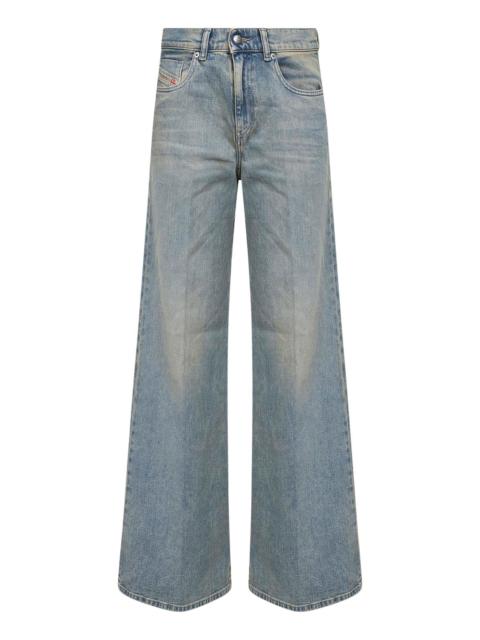Ligh blue Flare Jeans 1978 D-Akemi 09n33