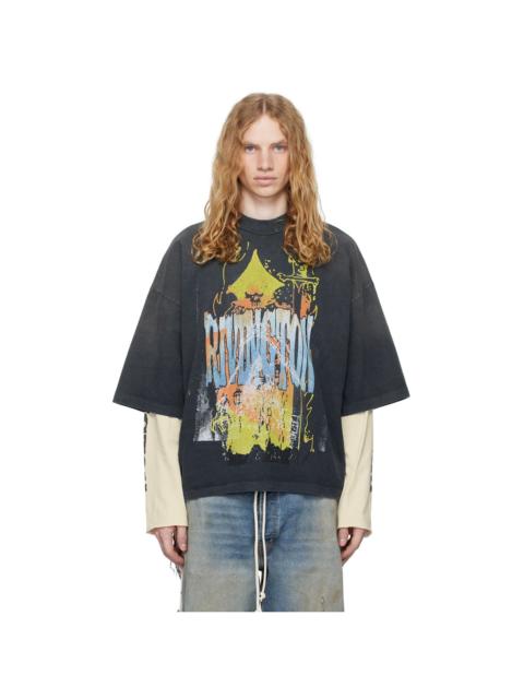 Black 'Forgive Me' Vintage T-shirt