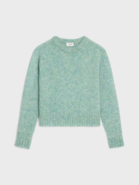 crewneck sweater IN SHETLAND WOOL