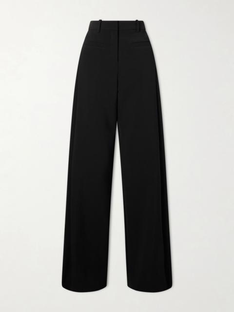 Heritage Crepe Wide-leg Pants