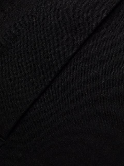 STRETCH VISCOSE AND FLARE PANTS