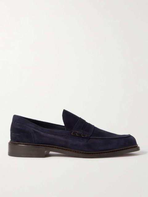 Adam Suede Penny Loafers