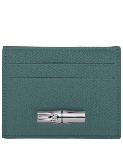 Le Roseau Card holder Cedar - Leather