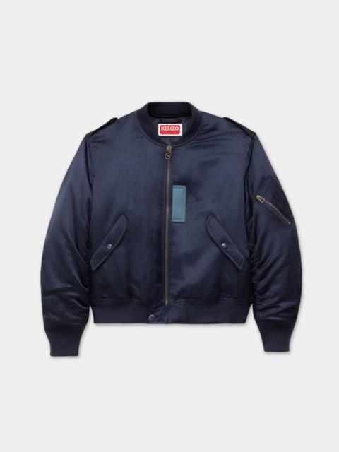 'KENZO Jungle Poem' genderless bomber in mixed linen