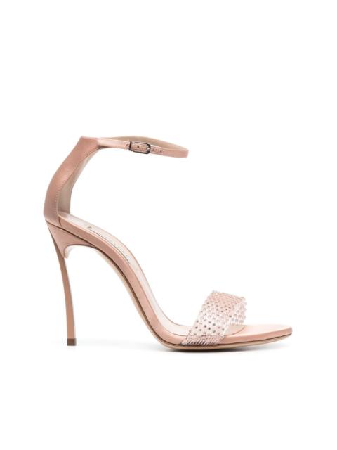 100mm Blade Twenties satin pumps