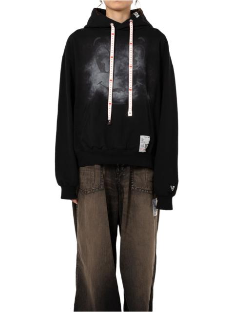 Happy Face Printed Hoodie