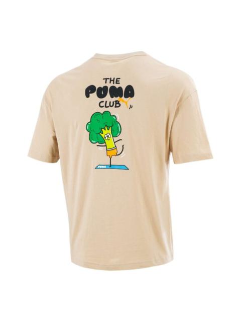 PUMA Club T-Shirt 'Beige' 533104-20