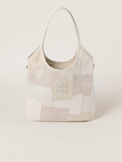 IVY leather patchwork bag