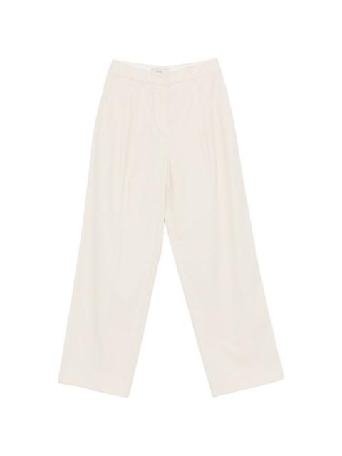 pleated trousers