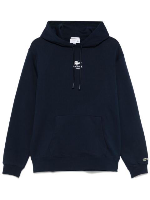 logo-print hoodie