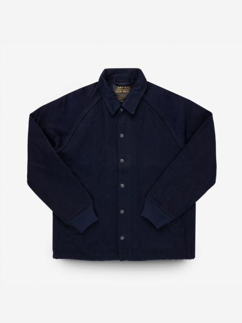 21OZ SERGE WINDBREAKER - INDIGO