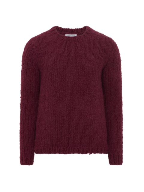 Lawrence Knit Sweater in Bordeaux Welfat Cashmere