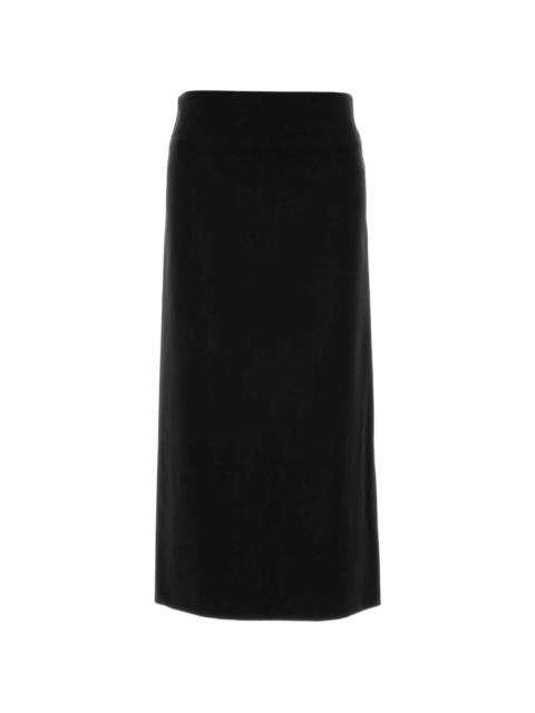 slit maxi skirt