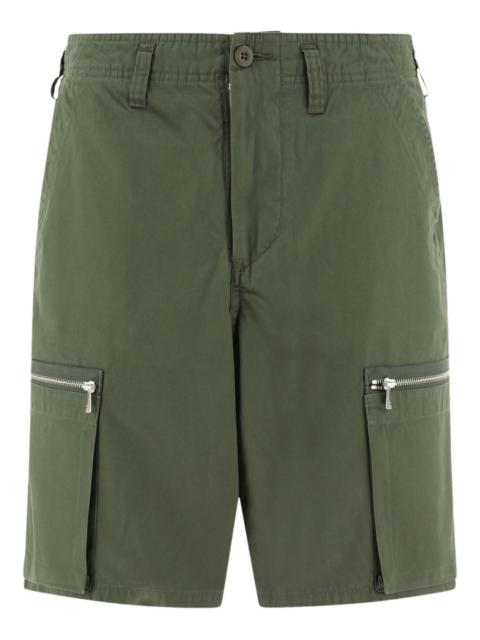 zip-pocket cargo shorts