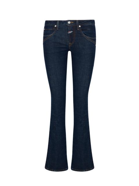 LOW RISE FLARE JEAN - DARK WASH