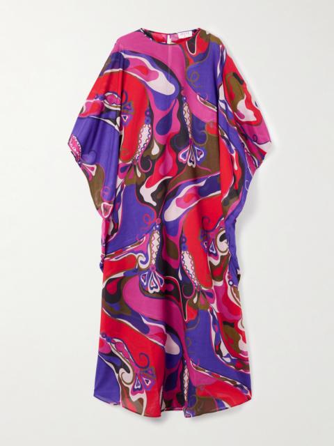 Printed Cotton-voile Kaftan