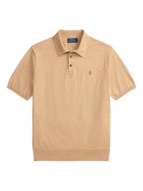 embroidered polo shirt