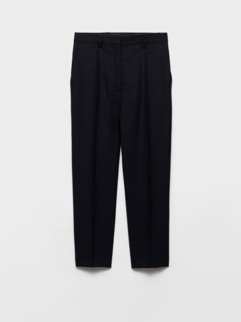 Wool rush stitch pants